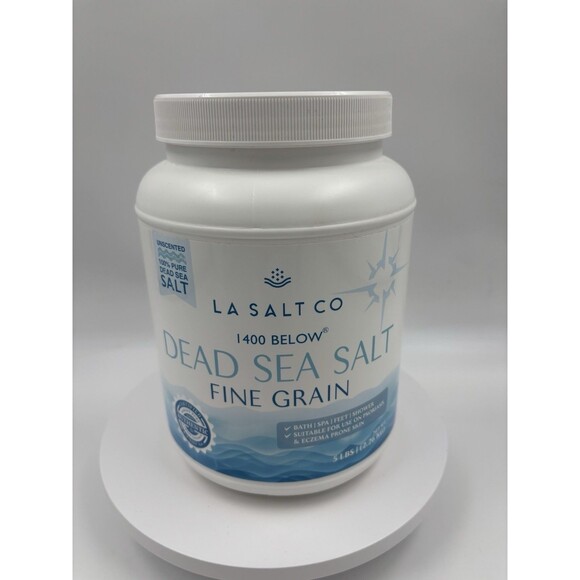 Dead Sea Magnesium  Bath Salts - LA SALT CO 100% PURE Dead Sea Salt 5 lbs. - Picture 1 of 6
